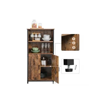 Bufet living, Vasagle, Maro Rustic, LSC66BX, 60 x 35 x 125 cm