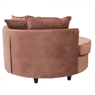 Canapea Round Rozaliu 123x120x85 cm