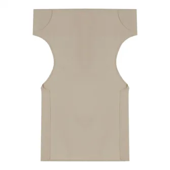 Panza pentru scaun regie, Nexus, Pako World, Gri-Bej, 45/57x1x78 cm