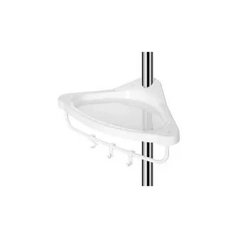 Raft de colt pentru baie, Songmics, 95-300 cm, BCB02SW