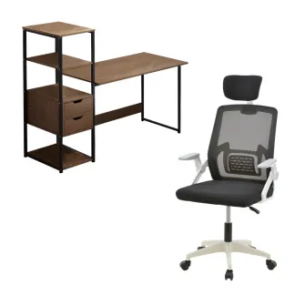 Set mobilier studenti birou si scaun de birou 2 buc Gloryn Pako World Alb 80x37x123 cm