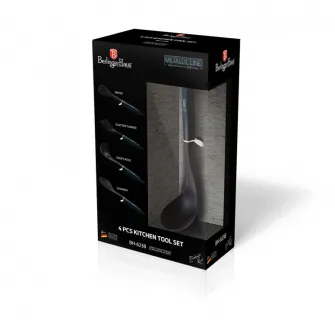Set Ustensile de Bucatarie, 4 piese, Aquamarine