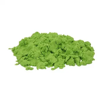 S01000454 Caldarusa cu nisip kinetic Verde 350g. cu 3 forme incluse Crafy Sand