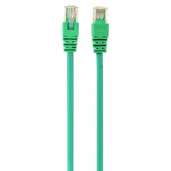 0.25m, Patch Cord Green, PP12-0.25M/G, Cat.5E, Cablexpert, molded strain relief 50u