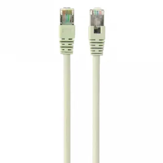 0.5m, FTP Patch Cord Gray, PP22-0.5M, Cat.5E, Cablexpert, molded strain relief 50u