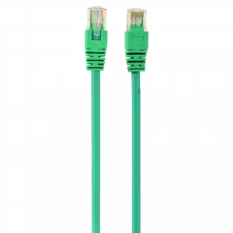 0.5m, Patch Cord Green, PP12-0.5M/G, Cat.5E, Cablexpert, molded strain relief 50u