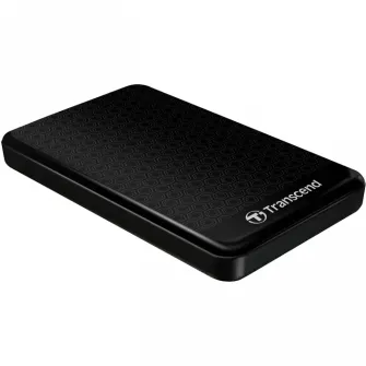 1.0TB (USB3.1) 2.5 Transcend StoreJet 25A3, Black, Anti-Shock, One Touch Backup