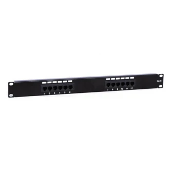 12 port patch panel cat.5e, LY-PP5-02