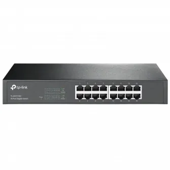 16-port Gigabit Desktop/Rackmount Switch TP-LINK TL-SG1016D, metal case