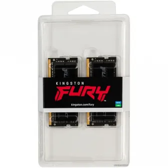 Оперативная память Kingston FURY Impact, DDR4 SDRAM, 3200 МГц, 16Гб, KF432S20IBK2/16