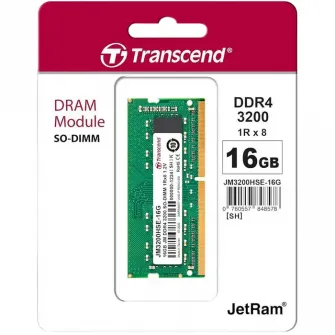 Оперативная память Transcend JM3200HSE-16G, DDR4 SDRAM, 3200 МГц, 16Гб