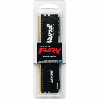 Оперативная память Kingston FURY Beast, DDR4 SDRAM, 3600 МГц, 16Гб, KF436C18BB/16
