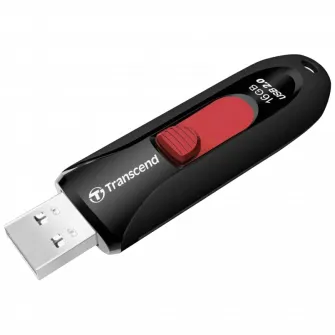 USB Flash накопитель Transcend JetFlash 590, 16Гб, Чёрный