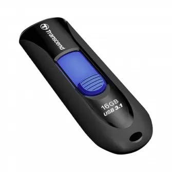 USB Flash накопитель Transcend JetFlash 790, 16Гб, Чёрный