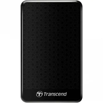 Внешний портативный жесткий диск Transcend StoreJet 25A3, 2 ТБ, Чёрный (TS2TSJ25A3K)