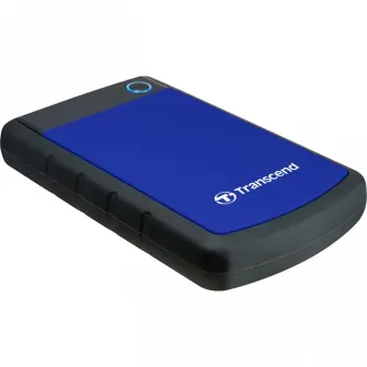 Внешний портативный жесткий диск Transcend StoreJet 25H3B, 2 ТБ, Морской Синий (TS2TSJ25H3B)
