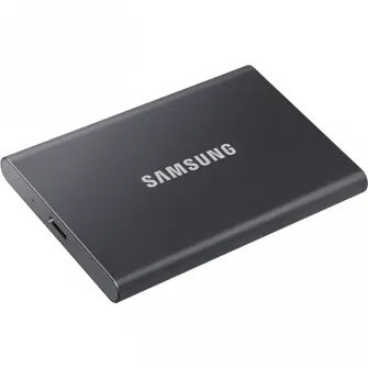 Внешний портативный SSD-накопитель Samsung Portable SSD T7, 2 TB, Grey (MU-PC2T0T/WW)