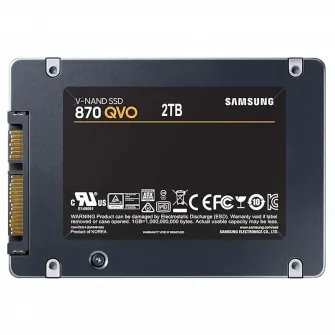 Накопитель SSD Samsung 870 QVO MZ-77Q2T0, 2000Гб, MZ-77Q2T0BW