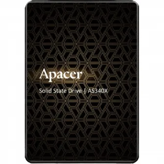 Накопитель SSD Apacer AS340X, 120Гб, AP120GAS340XC-1
