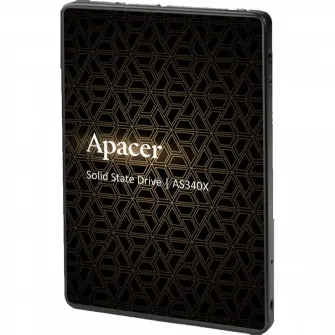 Накопитель SSD Apacer AS340X, 120Гб, AP120GAS340XC-1