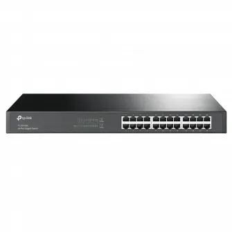 24-port 10/100/1000Mbps Switch TP-LINK TL-SG1024, 1U 19 Rack Mount, Metal Case