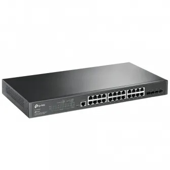 24-port 10/100/1000Mbps Switch TP-LINK TL-SG3428,4xSFP expansion slot