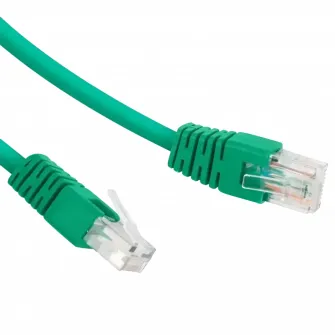 2m, FTP Patch Cord Green, PP22-2M/G, Cat.5E, Cablexpert, molded strain relief 50u