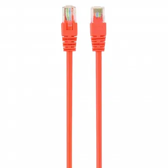 2m, Patch Cord Orange, PP12-2M/O, Cat.5E, Cablexpert, molded strain relief 50u