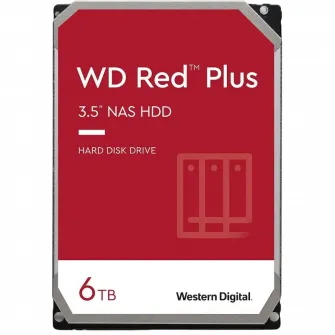 3.5'' HDD 6.0TB  Western Digital WD60EFPX CaviarВ® Redв„ў Plus NAS, CMR Drive, 5400rpm, 256MB, SATAIII