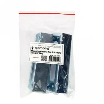 3.5'' HDD in 5.25'', Metal mounting frame Gembird MF-543