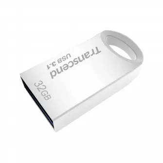 USB Flash накопитель Transcend JetFlash 710, 32Гб, Серебристый