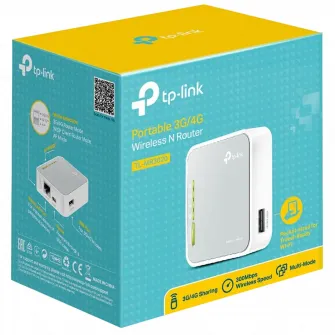 3G/4G Wi-Fi N TP-LINK Router, TL-MR3020, 150Mbps, USB2.0 for Modem