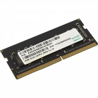 4GB DDR4 - 2666MHz SODIMM Apacer PC21300, CL19, 260pin DIMM 1.2V