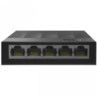.5-port 10/100/1000Mbps Switch TP-LINK LiteWave LS1005G, plastic case