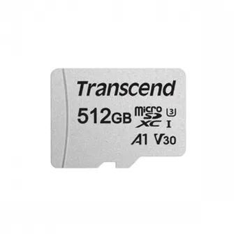 Карта памяти Transcend MicroSDXC Class 10, 512Гб (TS512GUSD300S-A)