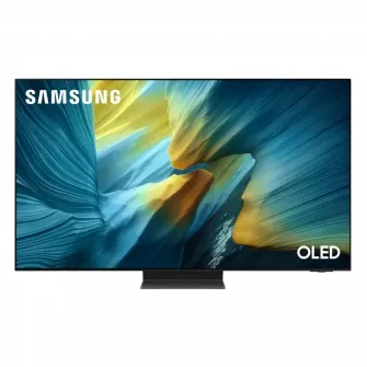55'' OLED SMART TV Samsung QE55S95FAUXUA, 3840x2160 4K UHD, Tizen, Negru
