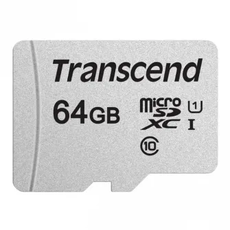 64GB MicroSD (Class 10) UHS-I (U1), Transcend 