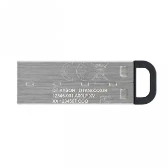 USB Flash накопитель Kingston DataTraveler Kyson, 64Гб, Серебристый