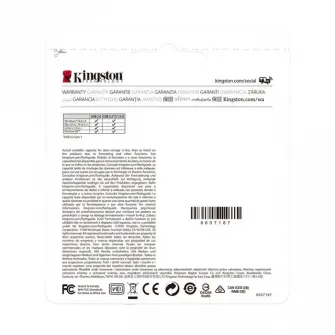 USB Flash накопитель Kingston DataTraveler Kyson, 64Гб, Серебристый
