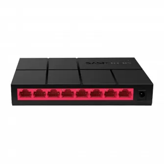 .8-port 10/100/1000Mbps Desktop Switch  MERCUSYS MS108G, Plastic Case