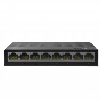 .8-port 10/100/1000Mbps Switch TP-LINK LiteWave LS1008G, Plastic Case