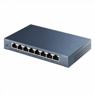 .8-port 10/100/1000Mbps Switch TP-LINK TL-SG108, steel case