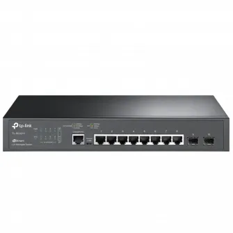 .8-port 10/100/1000Mbps Switch  TP-LINK TL-SG3210, 2xSFP expansion slot