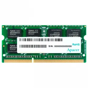 Оперативная память Apacer AS08GFA60CATBGJ, DDR3 SDRAM, 1600 МГц, 8Гб