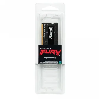 Оперативная память Kingston FURY Impact, DDR4 SDRAM, 3200 МГц, 8Гб, KF432S20IB/8