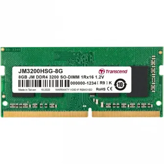 Оперативная память Transcend JM3200HSG-8G, DDR4 SDRAM, 3200 МГц, 8Гб
