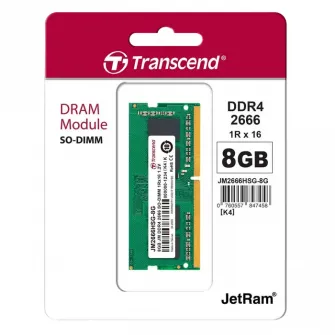Оперативная память Transcend JM3200HSG-8G, DDR4 SDRAM, 3200 МГц, 8Гб