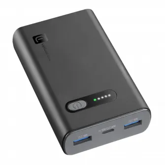 Acumulator extern Cellularline Fast PD 20W, 10000mAh, Negru