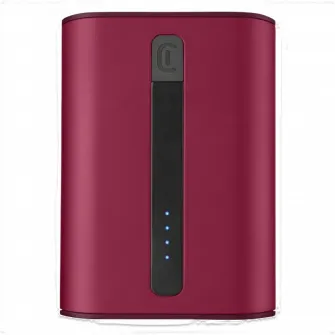 Acumulator extern Cellularline Thunder 10000, 10000mAh, Rosu