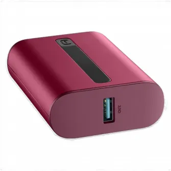 Acumulator extern Cellularline Thunder 10000, 10000mAh, Rosu
